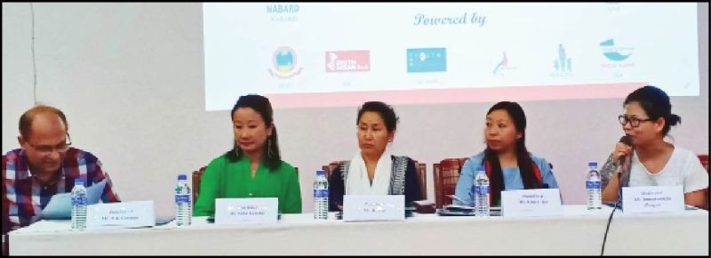Panellists of ‘We Knit 2019’ at Don Bosco Campus, Dimapur on May 4. (Morung Photo)